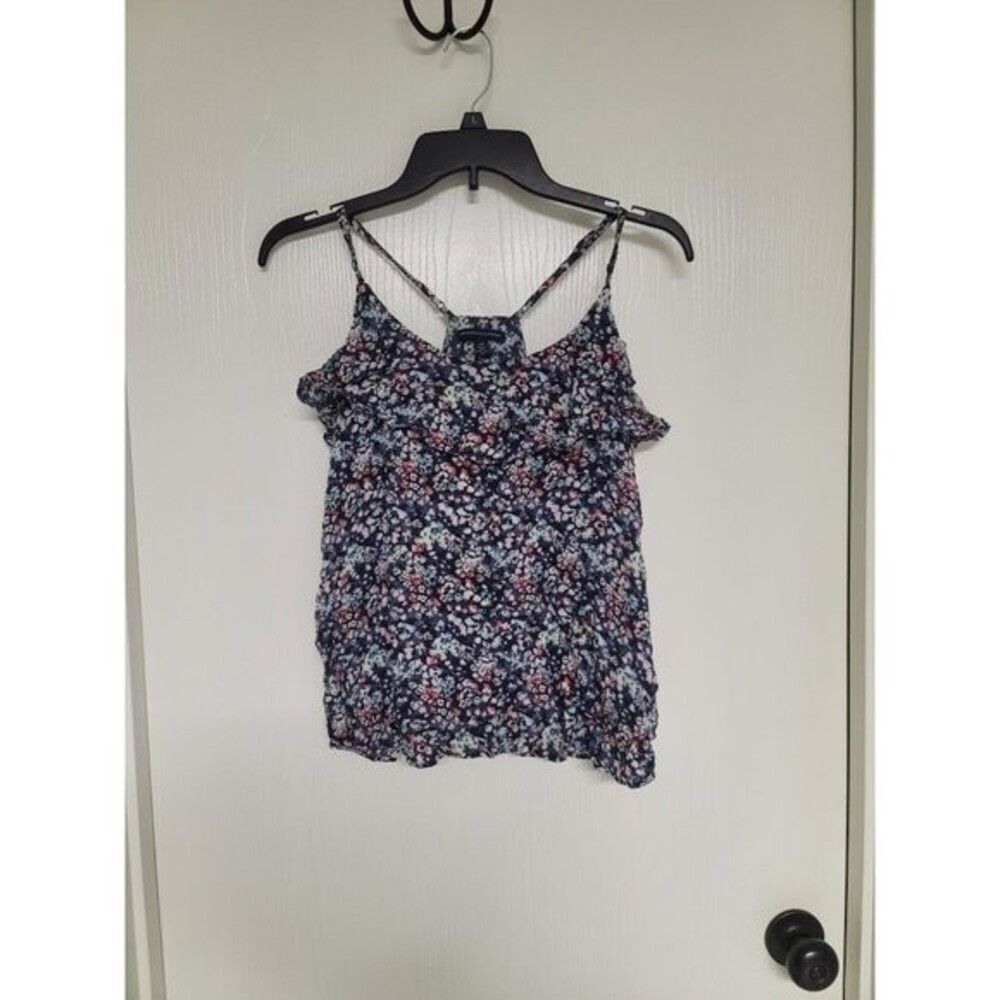 ~ Womens floral American Eagle tank top - size S